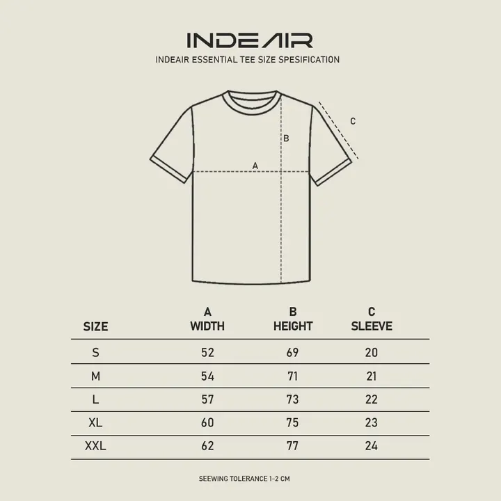 Indeair Pocket Tee | Maroon